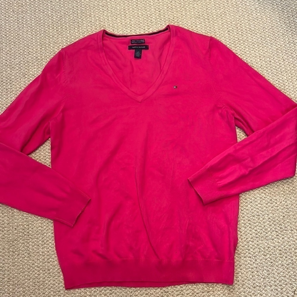 Tommy Hilfiger v neck sweater